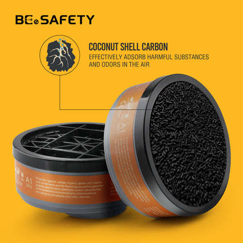 2 Pcs Coconut Shell Activated Carbon Filter Cartridge for 2818